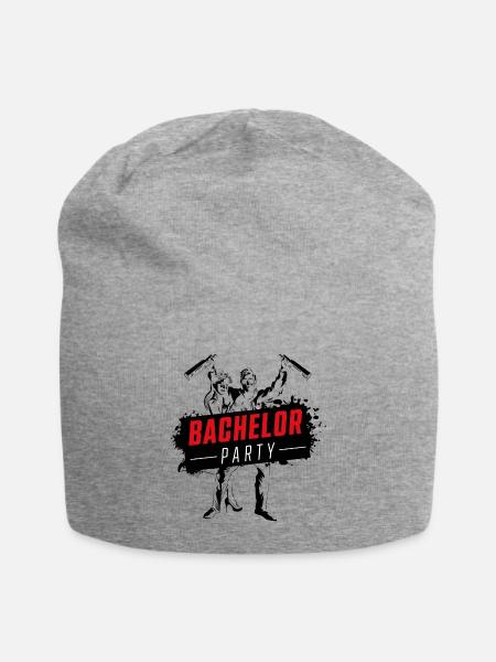 ehepaar bachelor party - Jersey-Beanie - Grau meliert