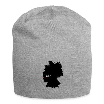 Trier - Jersey-Beanie - Grau meliert - Vorne