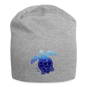 Turtle wildlife - Jersey Beanie - heather grey - Front