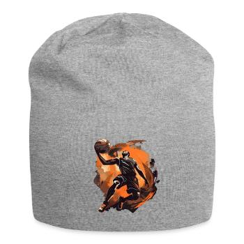 Basket Spieler - Jersey-Beanie - Grau meliert - Vorne