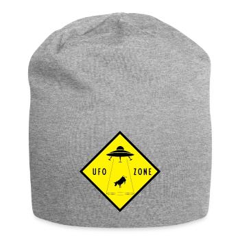 UFO Zone - Bonnet en jersey - gris chiné - Devant