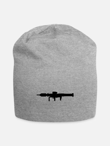 Panzerfaust 3 - Jersey-Beanie - Grau meliert