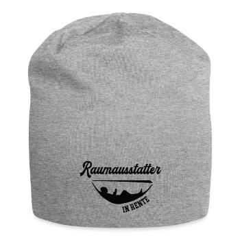 Raumausstatter in Rente Rentenbeginn Ruhestand - Jersey-Beanie - Grau meliert - Vorne