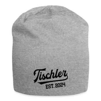 Tischler 2024 Beruf Tischlerei Schreinerei Meister - Jersey-Beanie - Grau meliert - Vorne