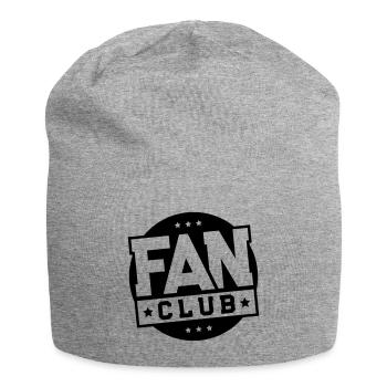 fan club - Bonnet en jersey - gris chiné - Devant