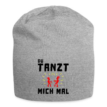 du tanzt mich mal - Jersey-Beanie - Grau meliert - Vorne