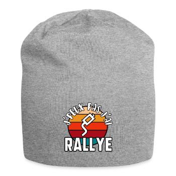 J’peux pas j’ai rallye - Bonnet en jersey - gris chiné - Devant