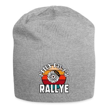 J’peux pas j’ai rallye - Bonnet en jersey - gris chiné - Devant