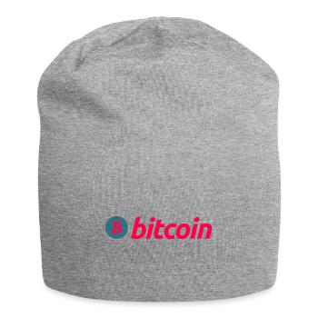 Bitcoin (Bitcoin) - Jersey-Beanie - Grau meliert - Vorne