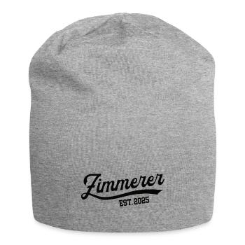 Zimmerer 2025 Beruf Zimmerei Lehre Lehrling - Jersey-Beanie - Grau meliert - Vorne