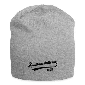 Raumausstatterin 2025 Beruf Raumausstatter Design - Jersey-Beanie - Grau meliert - Vorne
