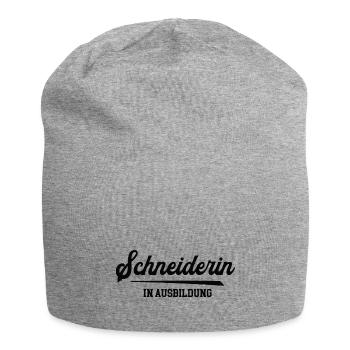 Schneiderin in Ausbildung Azubine Schneider Azubi - Jersey-Beanie - Grau meliert - Vorne