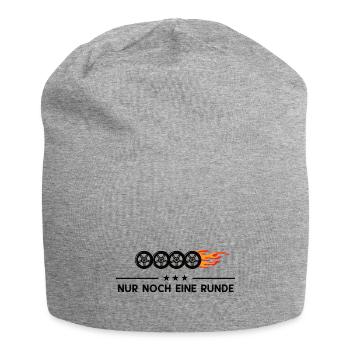 Nur Noch Eine Runde Auto Tuning KFZ Mechatroniker - Jersey-Beanie - Grau meliert - Vorne