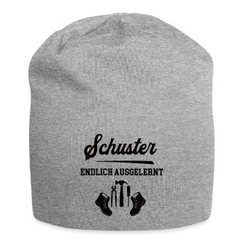 Schuster Ausbildung Bestanden Azubi Schusterei - Jersey-Beanie - Grau meliert - Vorne