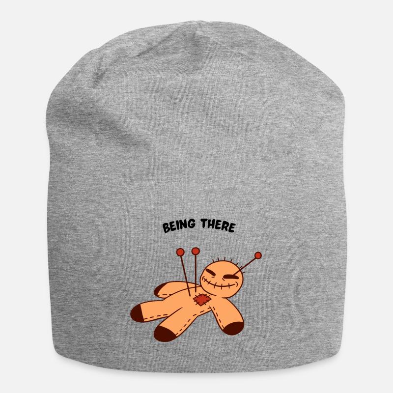Being There - Jersey Beanie - heather grey