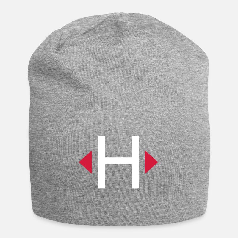 dériveur Elb H - Bonnet en jersey - gris chiné
