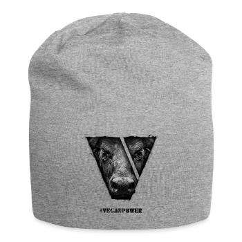 #veganpower - Buffalo - Bonnet en jersey - gris chiné - Devant