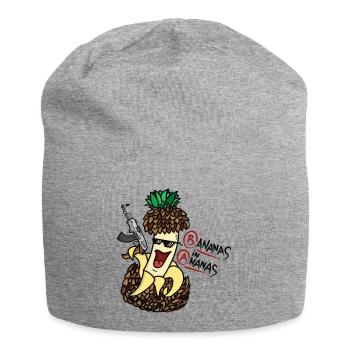 BiA - Jersey Beanie - heather grey - Front