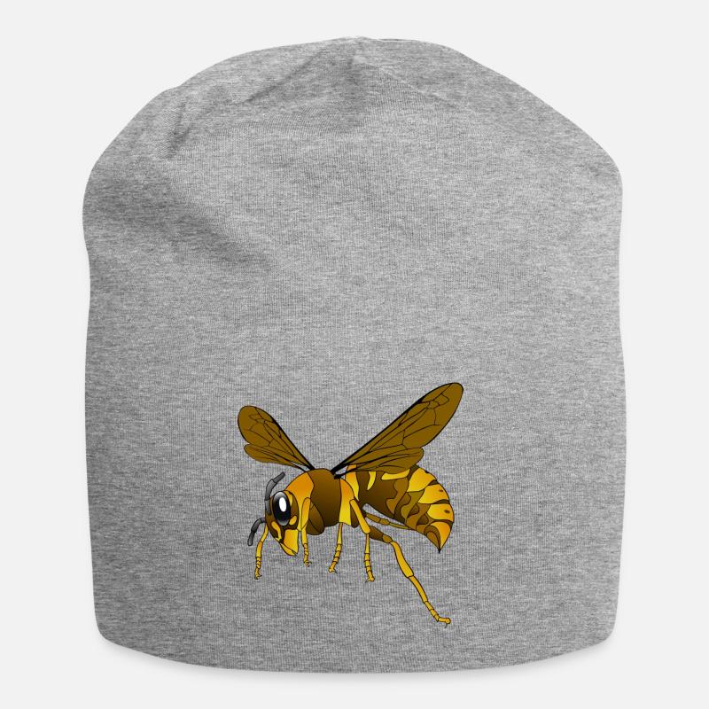frelon - Bonnet en jersey - gris chiné