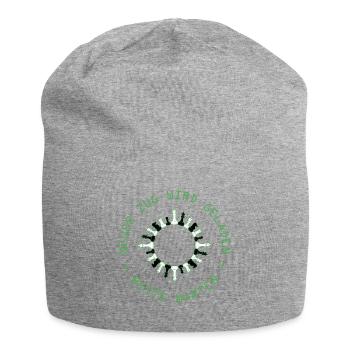 Schach Figuren Neuer Zug Wird Geladen Geschenk - Jersey-Beanie - Grau meliert - Vorne