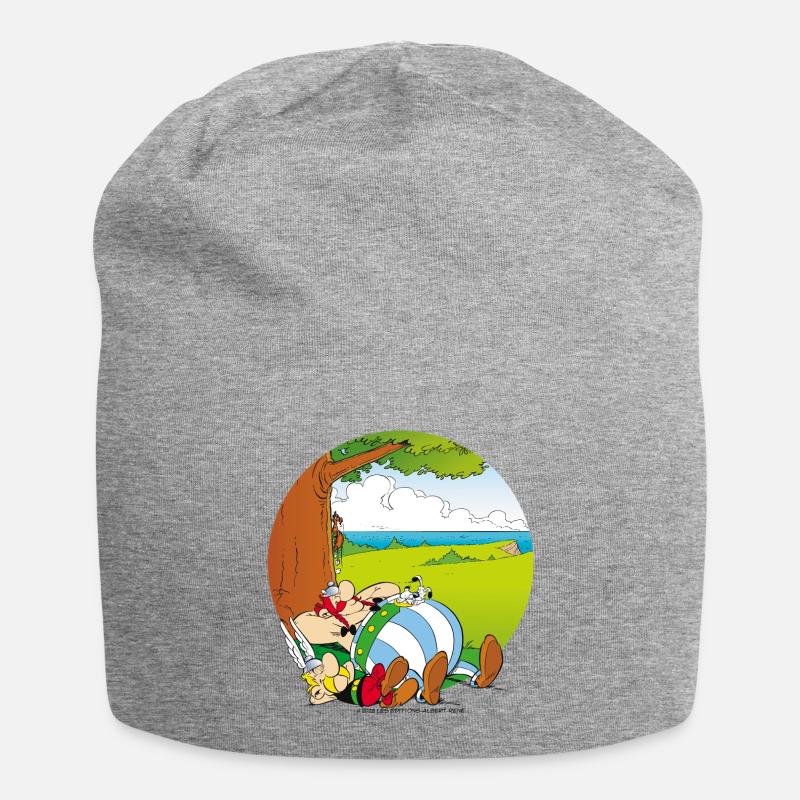 Astérix & Obélix Font Une Sieste - Bonnet en jersey - gris chiné