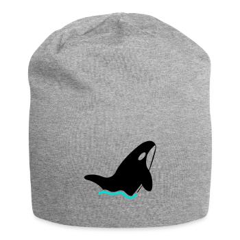 Orcinal Group | Orca | Black | v2 - Jersey Beanie - heather grey - Front