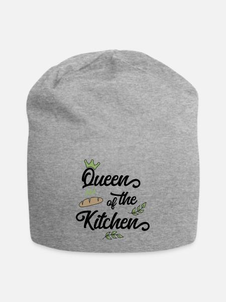 Kochen - Jersey-Beanie - Grau meliert