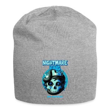Nightmare King - Jersey Beanie - heather grey - Front
