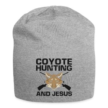Conception de coyote pour les réacteurs de coyote - Bonnet en jersey - gris chiné - Devant