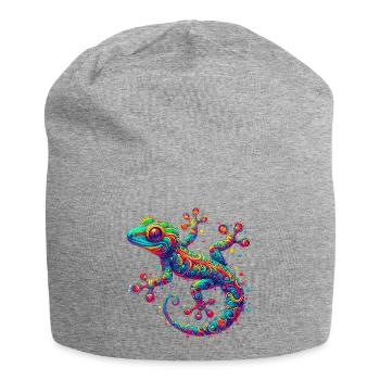 Gecko - Bonnet en jersey - gris chiné - Devant