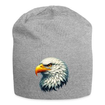 Eagle - Jersey Beanie - heather grey - Front