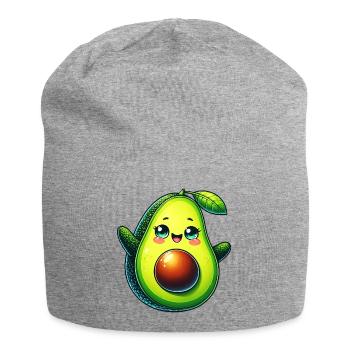Avocado - Jersey-Beanie - Grau meliert - Vorne