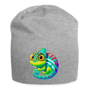 Caméléon - Bonnet en jersey - gris chiné - Devant