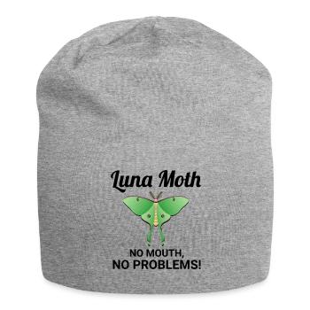 Motte nachtaktives Tier Insektensammler Entomologie - Jersey-Beanie - Grau meliert - Vorne