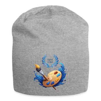 Saint Luke: Künstlerische Vision - Jersey-Beanie - Grau meliert - Vorne