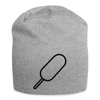 corn dog - Bonnet en jersey - gris chiné - Devant