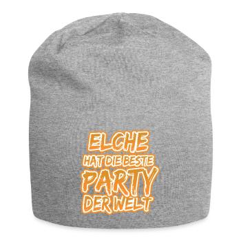 Elche Elche - Jersey-Beanie - Grau meliert - Vorne