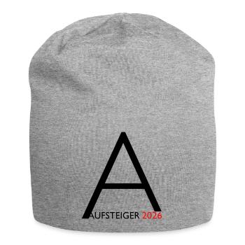 Aufsteiger 2026 Aufstieg - Jersey-Beanie - Grau meliert - Vorne