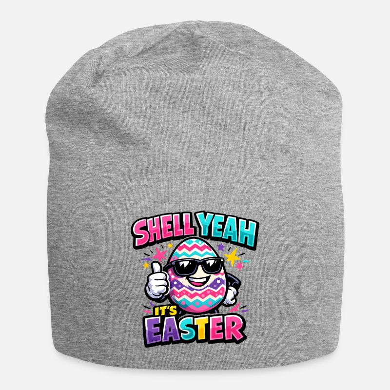 Certo che sì, è Pasqua - Beanie in jersey - grigio melange