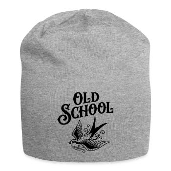 Old School Tatoo - Jersey Beanie - heather grey - Front