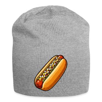 sandwich-1 - Jersey-Beanie - Grau meliert - Vorne