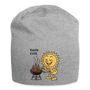 Sun Urban Barbecue - Jersey Beanie - heather grey - Front