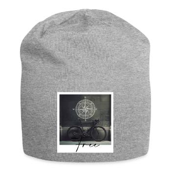 Vélo - Bonnet en jersey - gris chiné - Devant