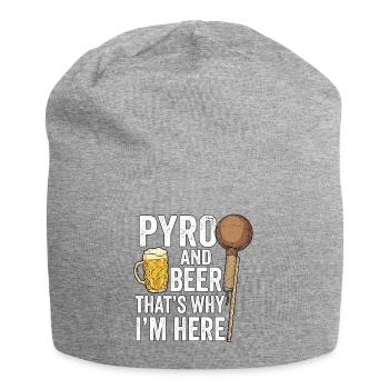 Pyro Strobe Rocket Beer - Jersey-Beanie - Grau meliert - Vorne