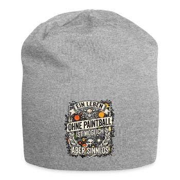 Paintballspieler Paintball - Jersey-Beanie - Grau meliert - Vorne