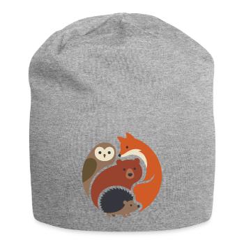 Outdoor Adventure - Respect the Locals - Jersey Beanie - heather grey - Front