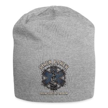 Paramedic Heavy Metal Siren - Jersey Beanie - heather grey - Front