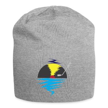 Vinyl - Jersey Beanie - heather grey - Front
