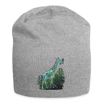 Röntgen Kiffer Giraffe - Jersey-Beanie - Grau meliert - Vorne