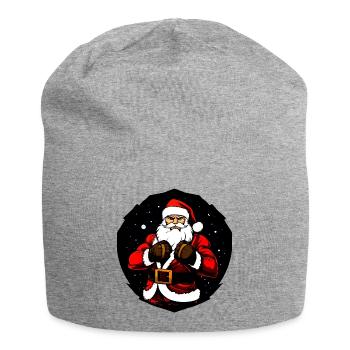 Kämpfer Christmas - Jersey-Beanie - Grau meliert - Vorne